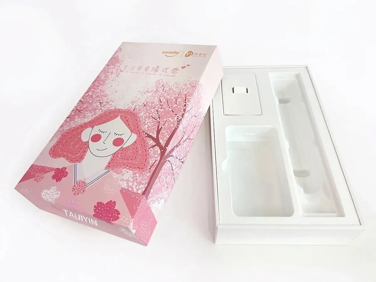 电动牙刷精装盒带PVC吸塑内托-展示精准卡位