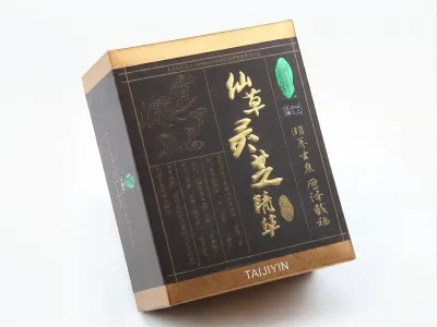 灵芝孢子粉精品包装盒