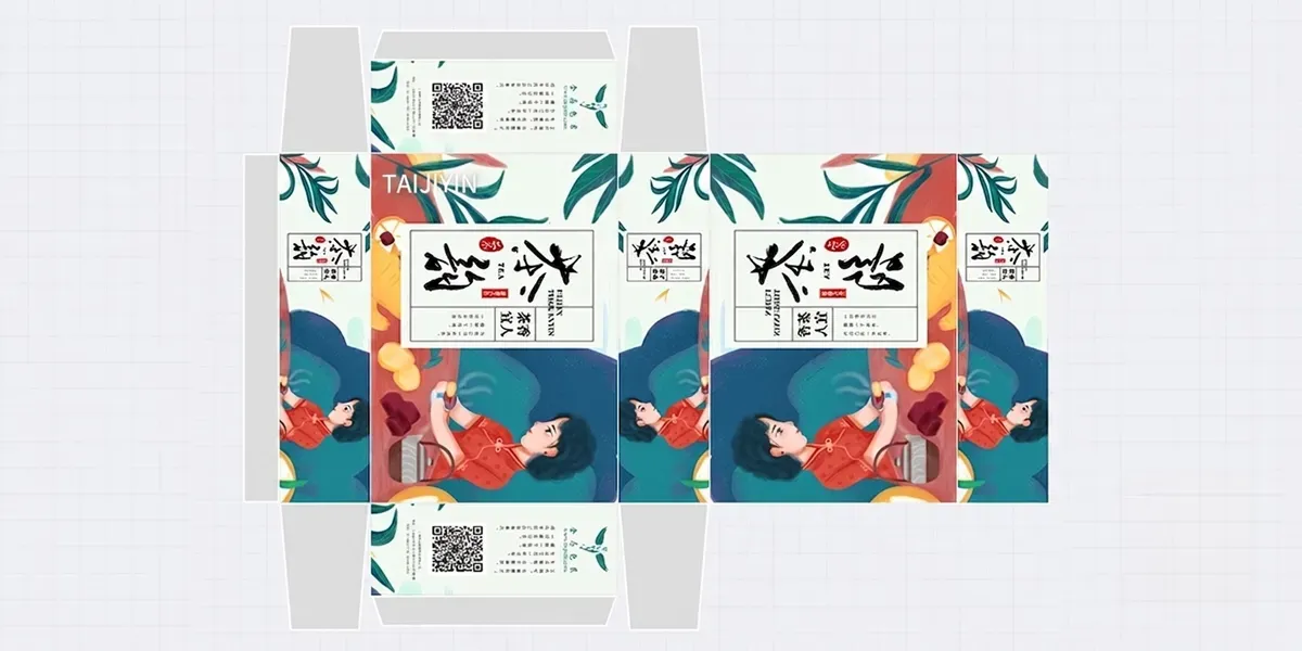 太极印文创包装定制海德堡系统控色参数